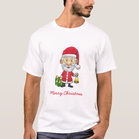 サンタとジングルベル Tシャツ (正面)