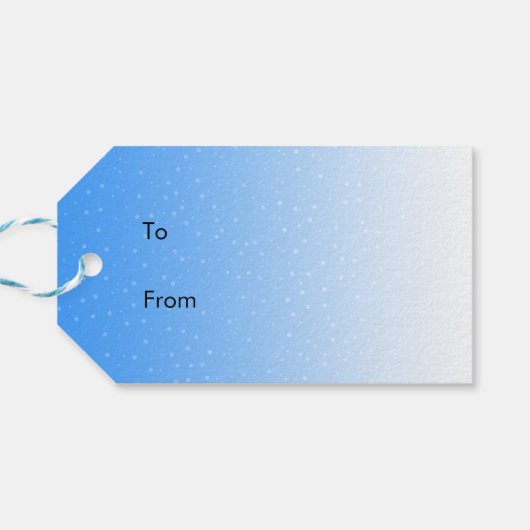 サンタとジンルベル ギフトタグ (裏面横)