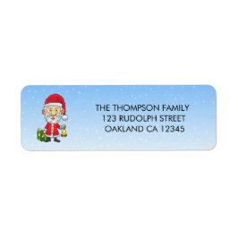 サンタとジンルベル ラベル