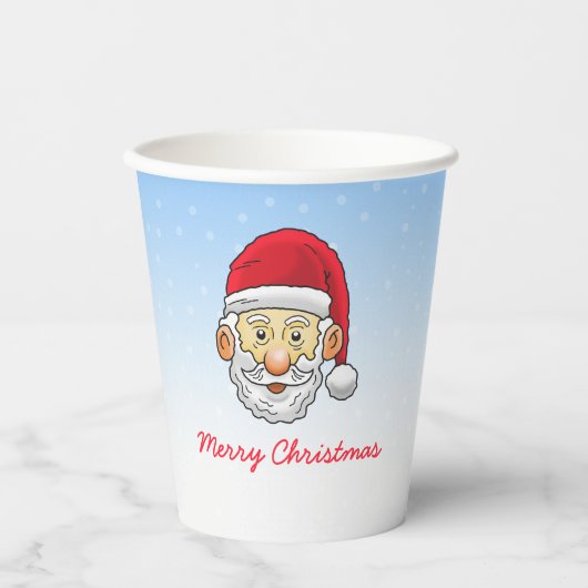 サンタとジンルベル 紙コップ (正面)