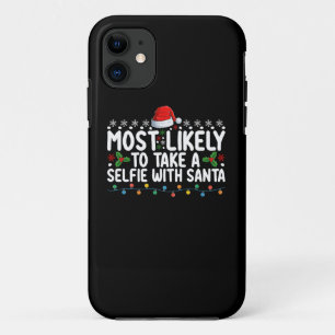 サンタとセルフィーを撮る可能性が最も高いクリスマス iPhone 11 ケース