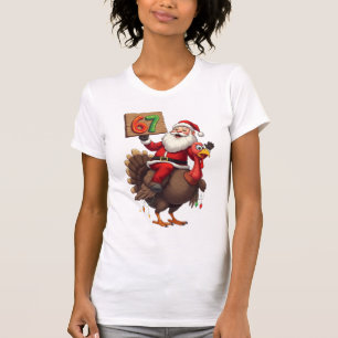 🎅🦃 サンタとターキーの珍道中 67 Tシャツ