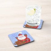 サンタとテディのコースター コースター (右側)