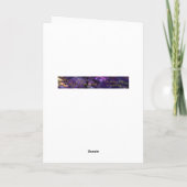 サンタとトナカイかわいいクリスマスカード シーズンカード (裏面)