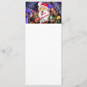 サンタとトナカイのおもしろいクリスマスメニュー メニュー (正面)