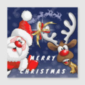 サンタとトナカイのクリスマス ハッピーカートゥーン (正面)