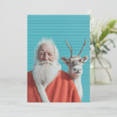 サンタとトナカイのホリデーデュオ シーズンカード (スタンド正面)