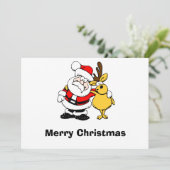 サンタとトナカイのマグカップ シーズンカード (スタンド正面)