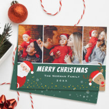 サンタとトナカイのメリークリスマス3写真