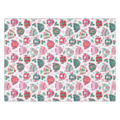 サンタとトナカイの醜いクリスマスセーター テーブルクロス (正面(横))