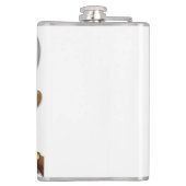 サンタとトナカイメリーのクリスマスハッピーアニメ フラスク (裏面)