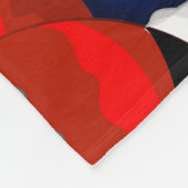 サンタとトナカイメリーのクリスマスハッピーアニメ フリースブランケット (角)