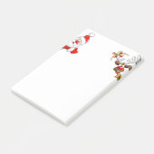 サンタとトナカイメリーのクリスマスハッピーアニメ ポストイット (アングル)