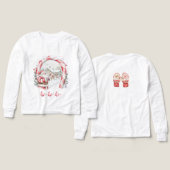 サンタとトナカイ クリスマス (デザイン 正面＆背面)