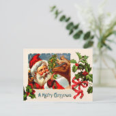 サンタとトナカイ シーズンポストカード (スタンド正面)