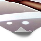 サンタとトナカイ ポスター (角)