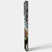 サンタとトナカイ、雪の森、クリスマスツリー8 Case-Mate iPhoneケース (裏面 / 左)