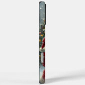 サンタとトナカイ、雪の森、クリスマスツリー8 Case-Mate iPhoneケース (裏面 / 右)