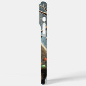 サンタとトナカイ、雪の森、クリスマスツリー8 Case-Mate iPhoneケース (裏面 / 左)