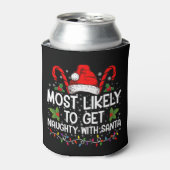 サンタとナイショなクリスマスを過ごしそうな人 缶クーラー (缶正面)