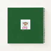 サンタとバンニーのスパイラルノートブック ノートブック (裏面)