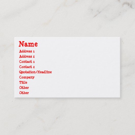サンタとヒゲのクリスマスエモティコン 名刺 (正面)