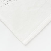 サンタとビッグフット クリスマス ライト 面白い サスクワッチ フリースブランケット (角)