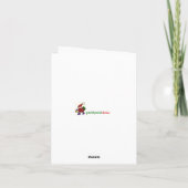 サンタとフューリーのフレンズ・カード シーズンカード (裏面)