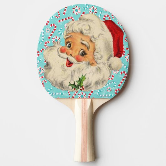 サンタとペパーミンツ 卓球ラケット (正面)
