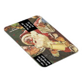 サンタとミセスクロースいけな&ニースヴィンテージおもしろい マグネット (右側)