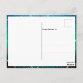 サンタとミセスクロースの聖降誕祭 ポストカード (裏面)