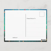 サンタとミセスクロースの聖降誕祭 ポストカード (裏面)