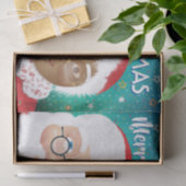 サンタとミセスクロースの聖降誕祭 薄葉紙 (ギフト)