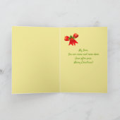 サンタとミセス・クロースの特別愛のカード シーズンカード (内部)