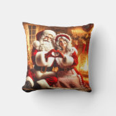 サンタとミセス・クロース クッション (正面)