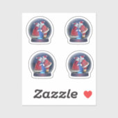 サンタとミセス・クロース シール (シート)