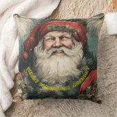 サンタとメッセージ クッション (ブランケット)