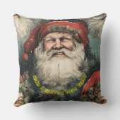 サンタとメッセージ クッション (裏面)