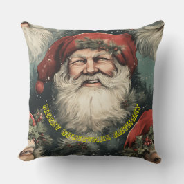 サンタとメッセージ クッション