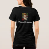 サンタとヤドリギ トライブレンドTシャツ (裏面)