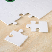 サンタとリトルメリーディアー「明るい」デザイン ジグソーパズル (側面)