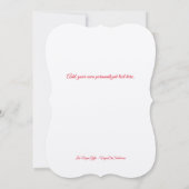 サンタとルドルフとラスベガスのクリスマスカード ノートカード (裏面)