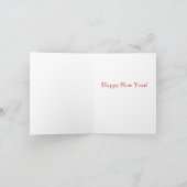 サンタとルドルフのカード シーズンカード (内部)