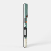 サンタとルドルフの贈与交換 iPhone 16ケース (右側面)