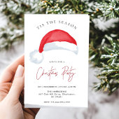 サンタと一緒にホリデーシーズンを祝おう! ホリデー招待状 招待状