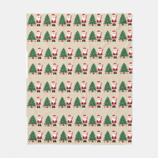 サンタと一緒に居心地の良いクリスマスブランケット フリースブランケット