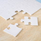 サンタと友人のクリスマスおもしろい ジグソーパズル (側面)