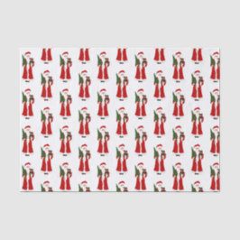 サンタと友人 薄葉紙