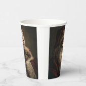 サンタと子犬 紙コップ (右)