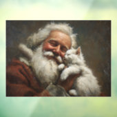 サンタと子猫 ウィンドウサイン (シート3)